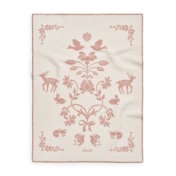 Elodie Details одеяло 100x75cm, Mullberry Pink - Elodie Details