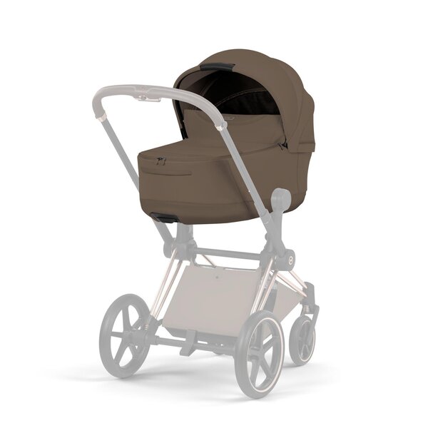 Cybex Priam Style vankrikomplekt Coconut Brown, Matt Black raam - Cybex