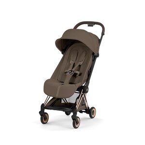Cybex Coya Style kergkäru Coconut Brown, Rosegold raam - Cybex