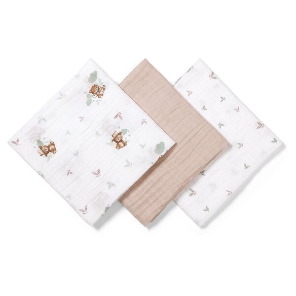BabyOno musliinist mähkimislinad 70x70cm, Super soft - BabyOno