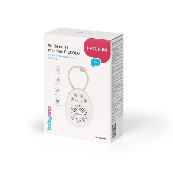 BabyOno valge müra masin Piccolo - BabyOno