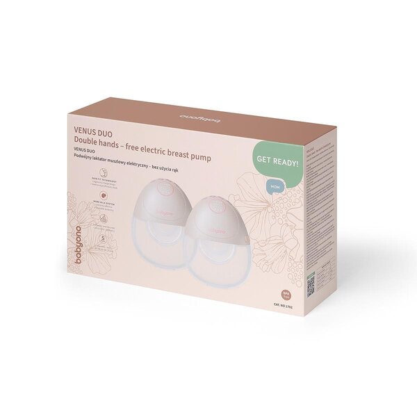 BabyOno Venus Duo double hands-free electric breast pump - BabyOno