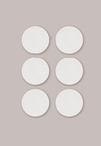 Carriwell puuvillased rinnapadjad 6-pakk valged - Carriwell